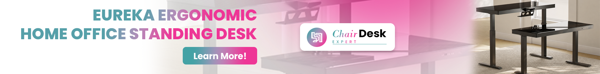 EUREKA ERGONOMIC Gaming Desk