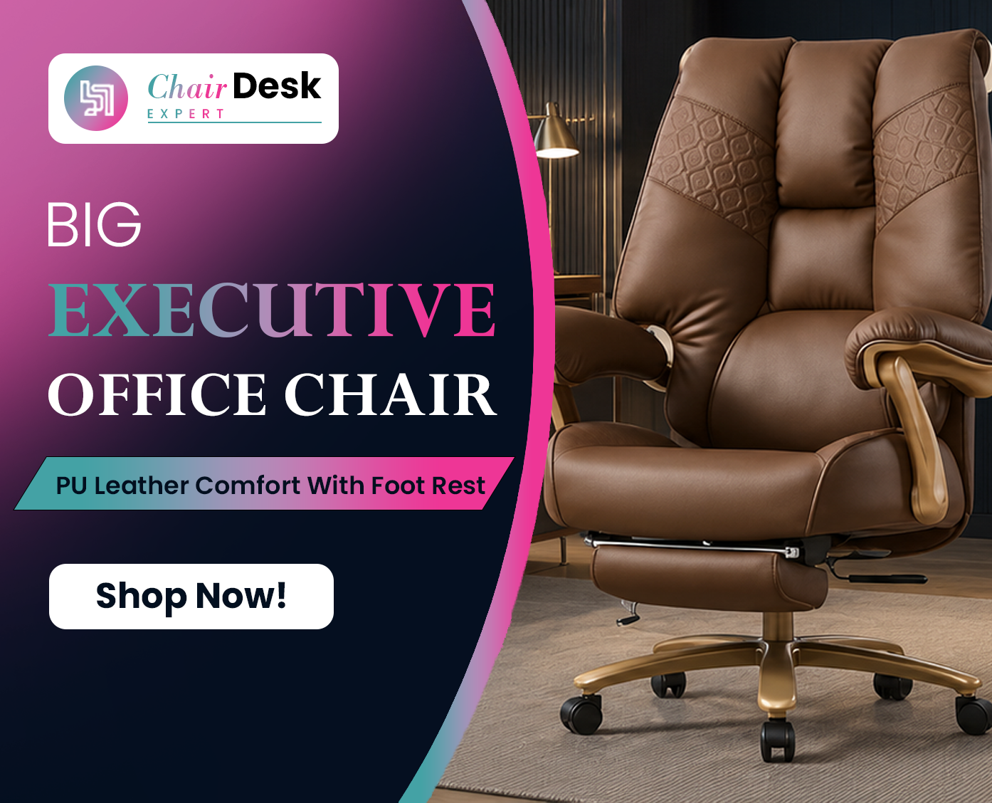EXCEBET Big and Tall Executive Office Chair