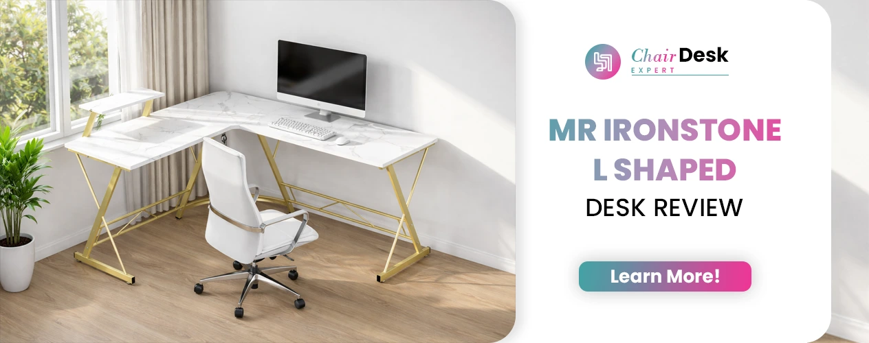 Mr Ironstone L-Shaped Desk Review | Gamers & Home Offices