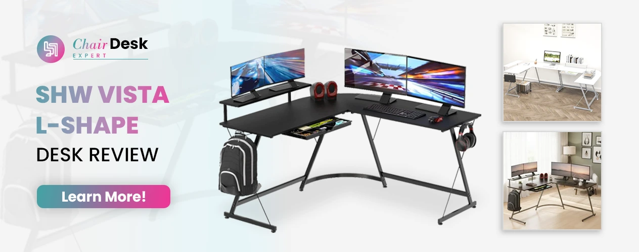 SHW Vista L-Shape Desk Review | Stylish & Functional Table