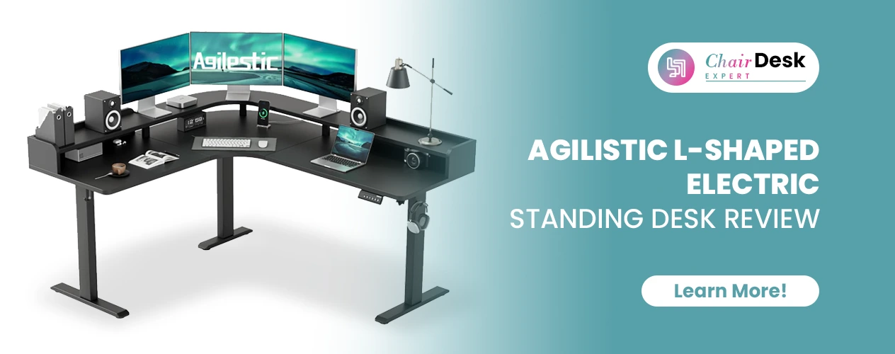 Agilistic L-Shaped Electric Standing Desk | Review