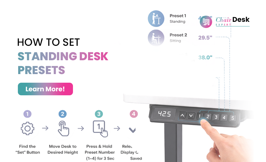How to Set Standing Desk Presets ? | A Step-by-Step Guide