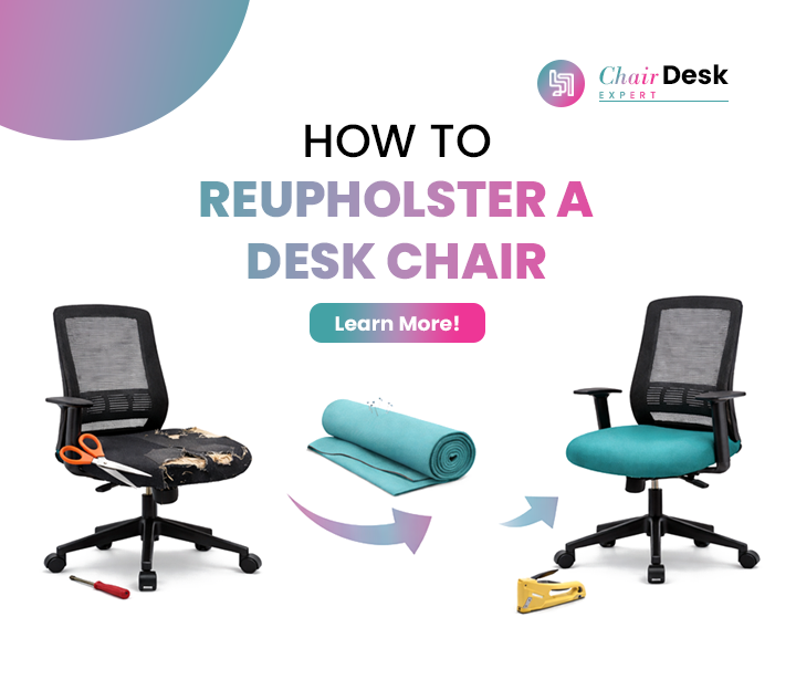 Upgrade Your Office: Learn How to Reupholster a Desk Chair!
