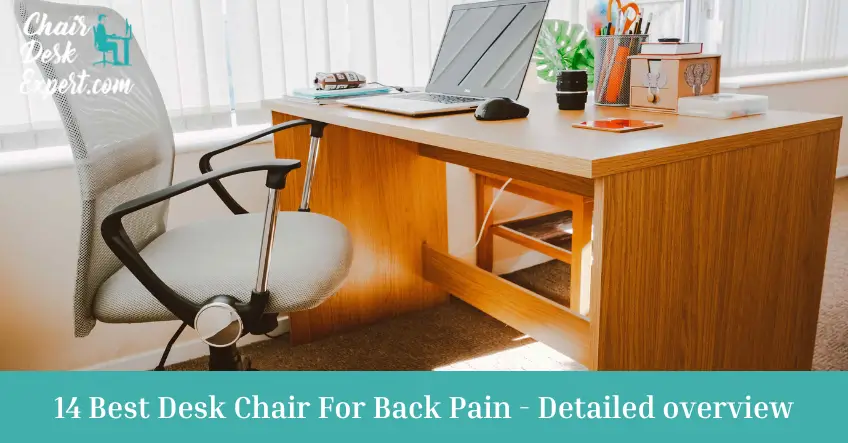 14 Best Desk Chair For Back Pain - Detailed overview