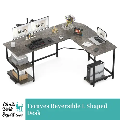 Teraves Reversible L Shaped Desk